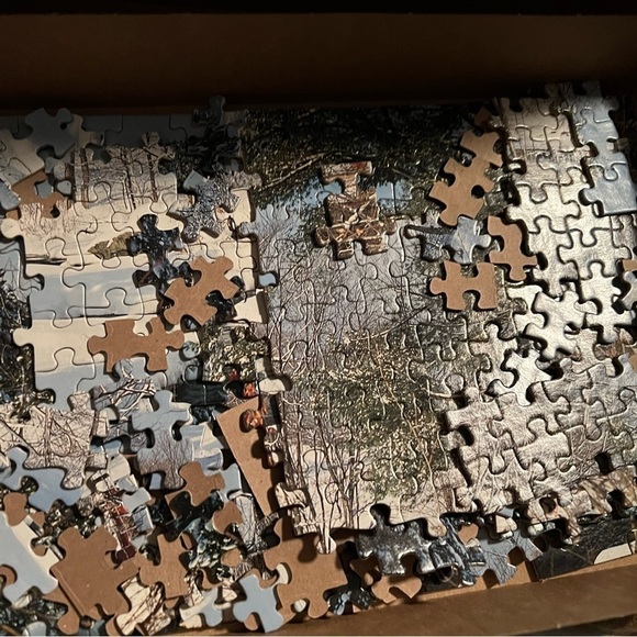 RoseArt Encore Puzzle Winter Snow Brownsville - Picture 6 of 6